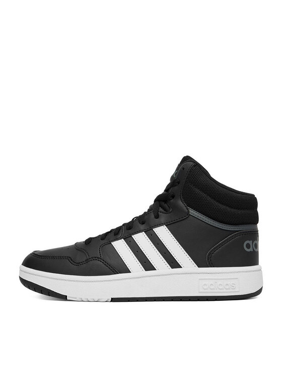 adidas Снікерcи adidas HOOPS MID 3.0 K GW0402 Чорний