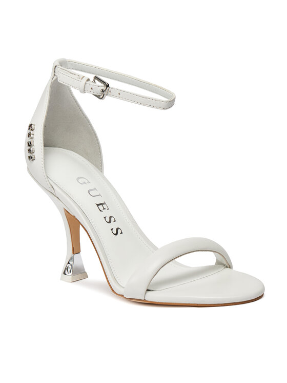 Guess Сандали Guess Kabecka FLPKAB LEA03 Бял