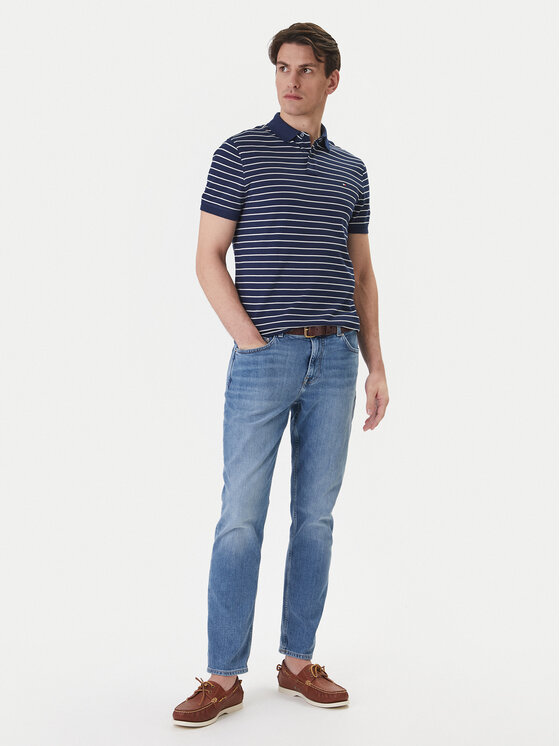 Tommy Hilfiger Tommy Hilfiger Polo 1985 MW0MW17770 Azul marino Regular Fit