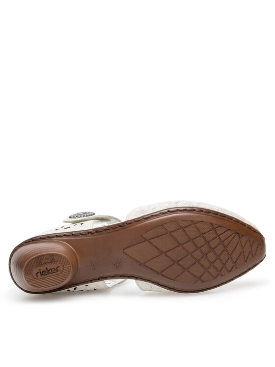 Rieker Félcipő Rieker 43786-80 Fehér