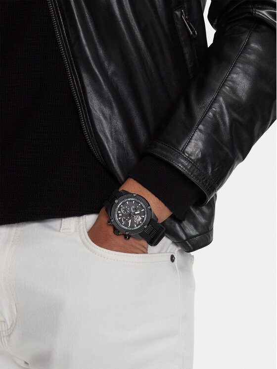 Plein Sport Годинник Plein Sport Hurricane PSDBA1223 Чорний