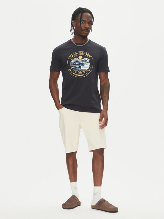 Quiksilver Quiksilver Футболка Ev Three Seas Ss EQYZT08051 Cиній Regular Fit