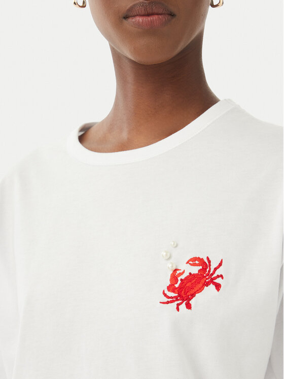 Vero Moda Vero Moda Camiseta Tammie 10352701 Blanco Regular Fit