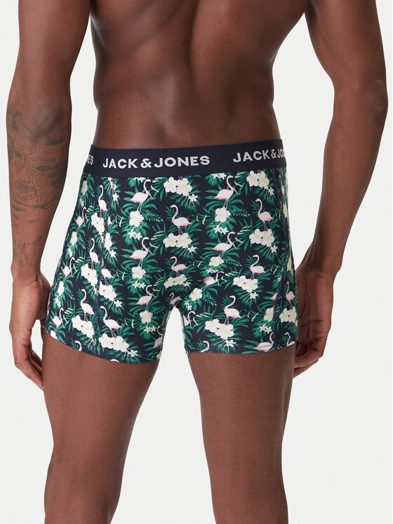 Jack & Jones Jack & Jones Conjunto de calzoncillos boxer Flamingo 12291169 Negro