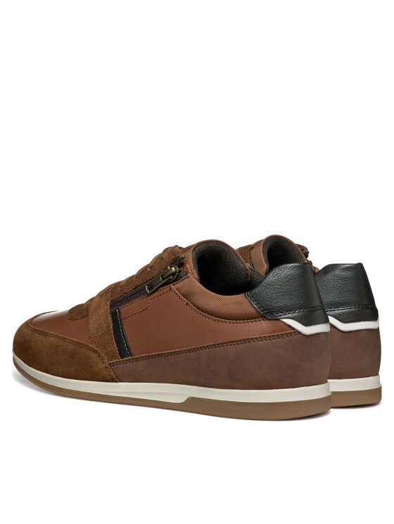 Geox Sneakersy Geox U Renan U554GA 02285 C6003 Brązowy