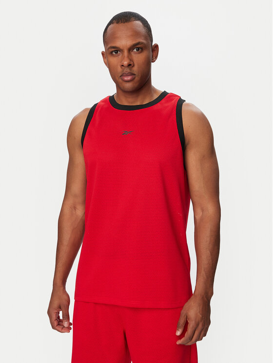 Reebok Reebok Camiseta sin mangas Michał RK25880CCM Rojo Regular Fit