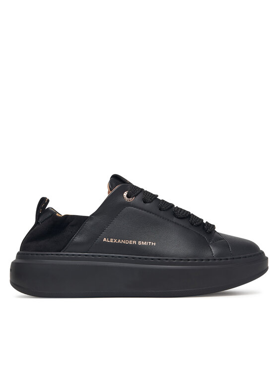 Alexander Smith Sneakers Alexander Smith Wembley Rouched ASBEWAW-0183 Negru