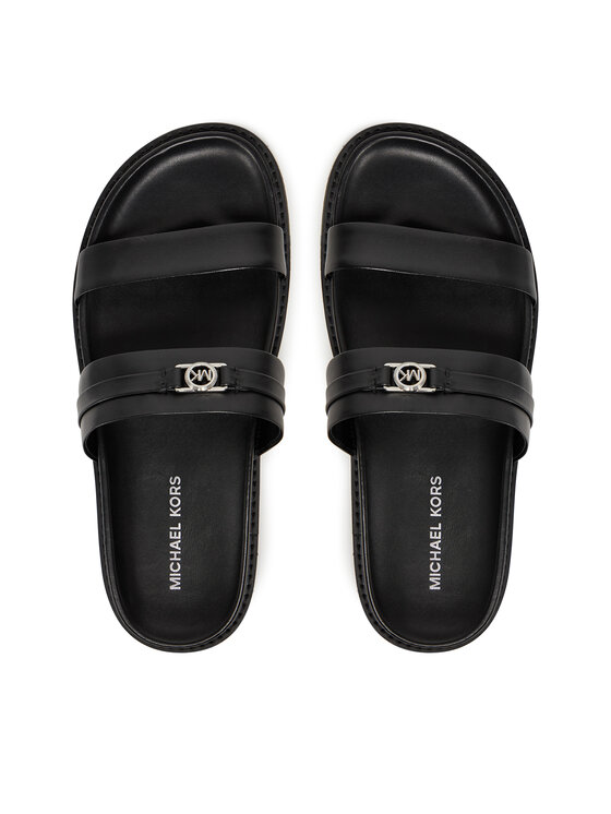 MICHAEL Michael Kors Шльопанці MICHAEL Michael Kors Mandy Flat Sandal 40S5MAFS2L Чорний