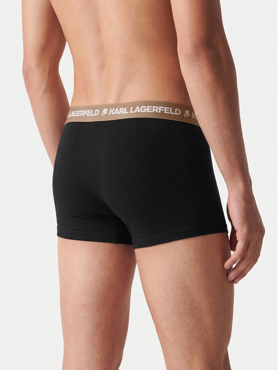 KARL LAGERFELD KARL LAGERFELD Conjunto de calzoncillos boxer B1M47030 Negro