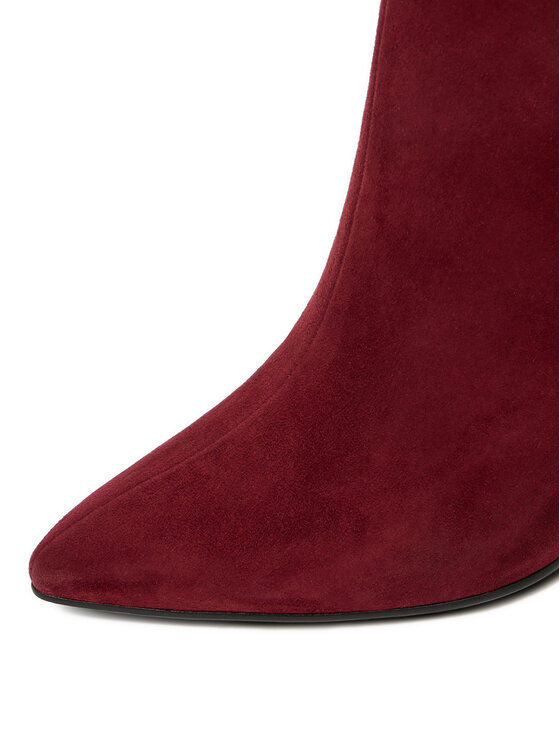 Eva Minge Īsie zābaki Eva Minge EO-ELAINA-E123-02B Bordo