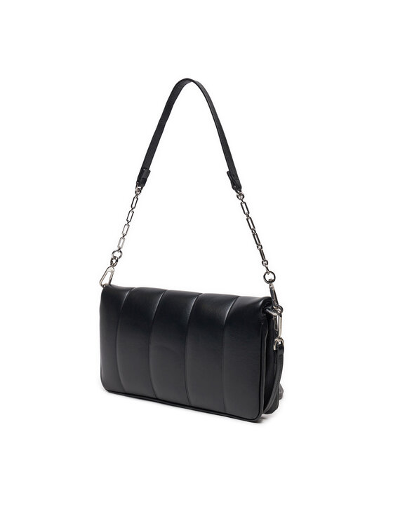 Calvin Klein Torebka Calvin Klein Line Quilt Shoulder Bag K60K612787 Czarny