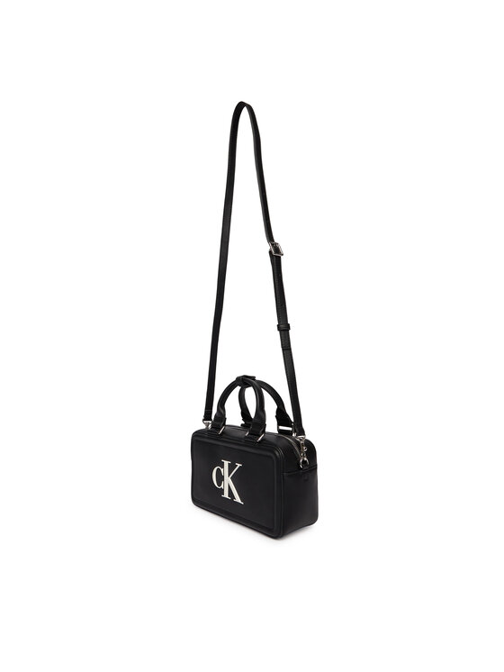 Calvin Klein Borsetta Calvin Klein Bold Ck Bauletto Crossbody LV04F3411G Nero
