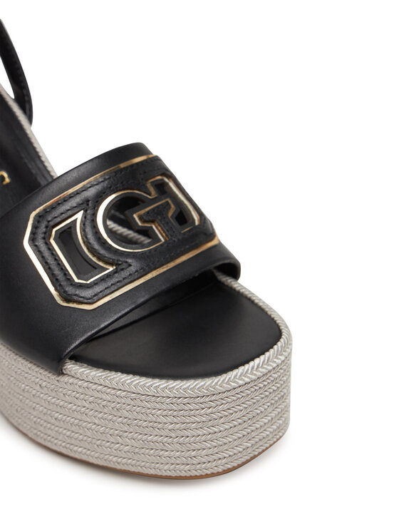 Guess Еспадрильї Guess FLJTAN LEA04 Чорний