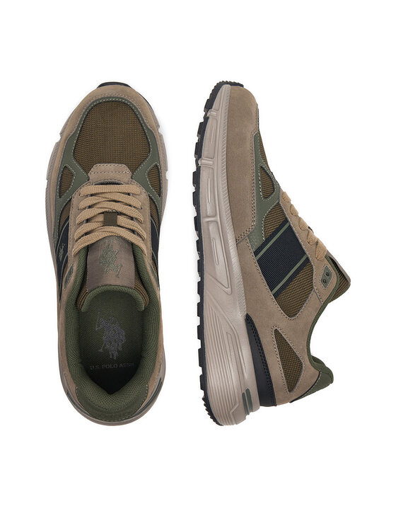 U.S. Polo Assn. Αθλητικά U.S. Polo Assn. EO-PAOLO001M/GYT1 Χακί