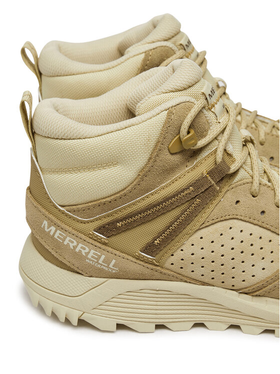 Merrell Черевики туристичні Merrell Wildwood Mid Ltr Wp J038298 Бежевий