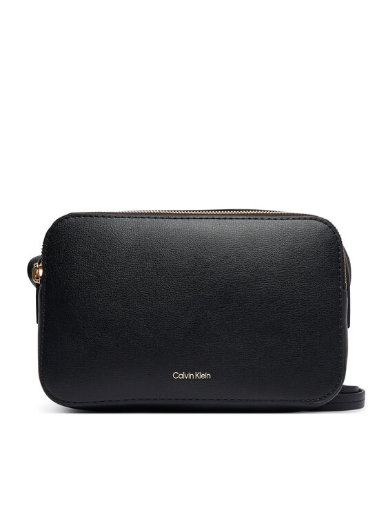Calvin Klein Bolso Calvin Klein Foil Logo Elongated Camera Bag LV04F3276G Negro