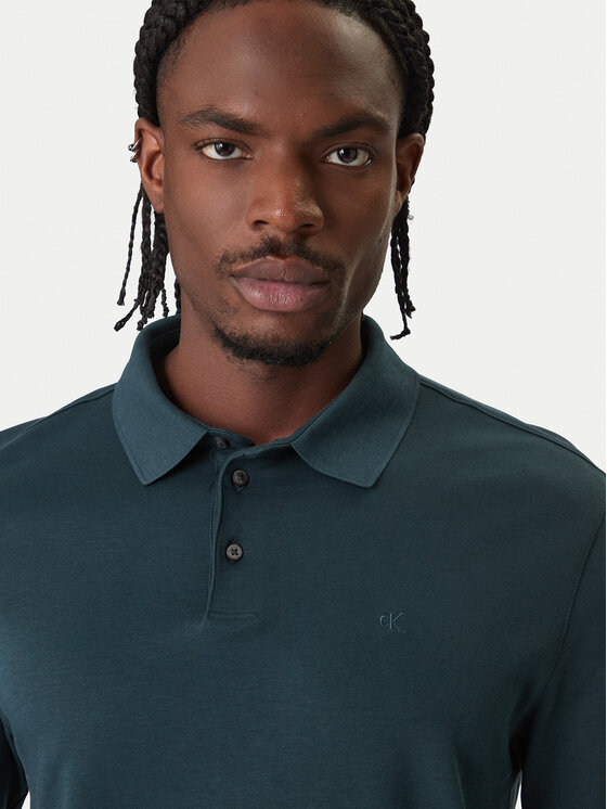 Calvin Klein Calvin Klein Polo LV040EM909 Verde Regular Fit