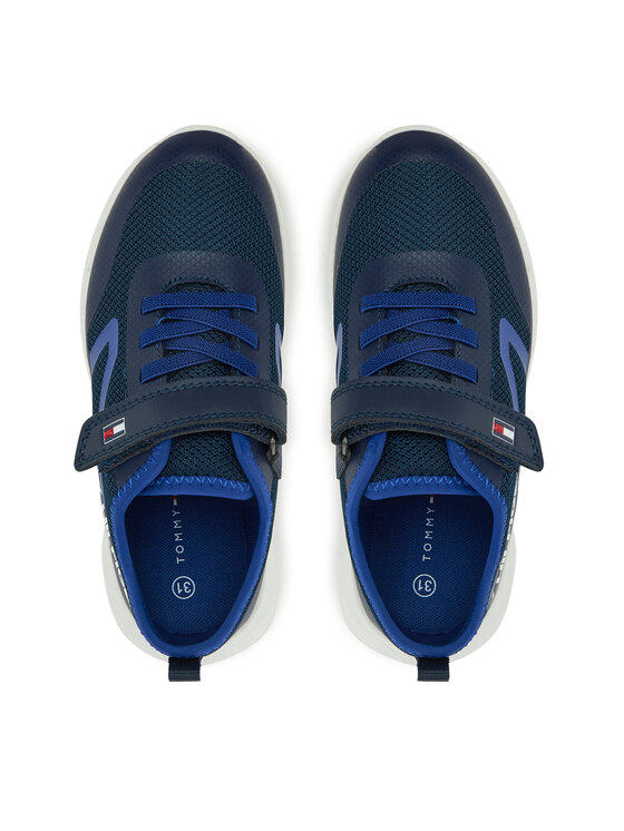 Tommy Hilfiger Sneakersy Tommy Hilfiger T1B9-33868-1756A601 S Tmavomodrá