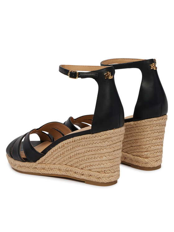 LAUREN RALPH LAUREN Espadrile LAUREN RALPH LAUREN 802P04433001 Negru