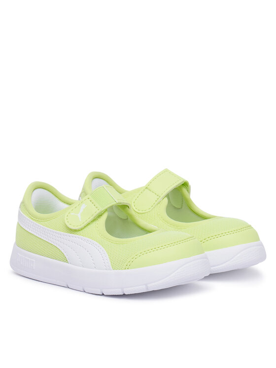 Puma Снікерcи Puma Courtflex v3 Lina V Inf 400579 Зелений