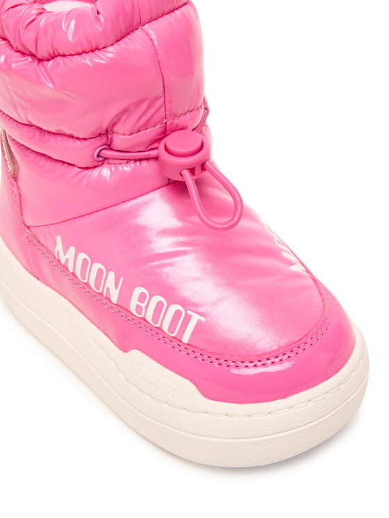Moon Boot Μπότες Χιονιού Moon Boot Jr Park Tube Mid Glitter Wp 80D3440110 Ροζ