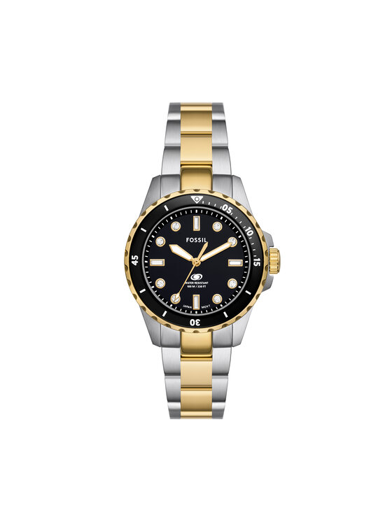 Fossil Hodinky Fossil Blue ES5349 Zlatá