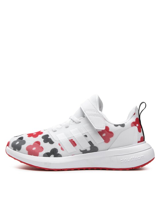 adidas Sportcipők adidas Fortarun 2.0 Cloudfoam Sport Running Elastic Lace Top Strap Shoes GZ9754 Fehér