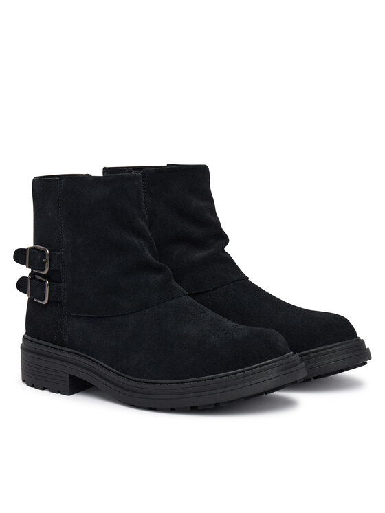 Clarks Bokacsizma Clarks Orinoco3 Trim 26320195 Fekete