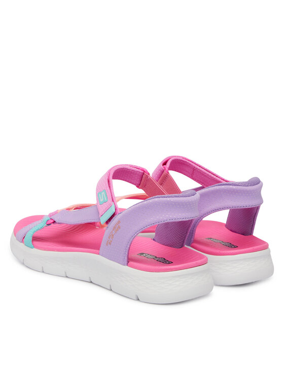 Skechers Босоніжки Skechers Slip-Ins: Go Walk Flex Sandal - Lots Of Sol 303028L/MLT Фіолетовий