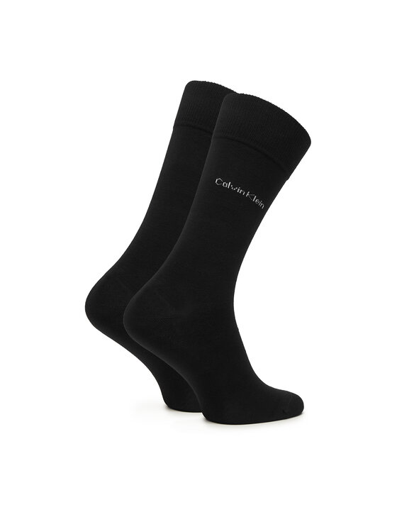 Calvin Klein Дълги чорапи Calvin Klein 701241259 Черен