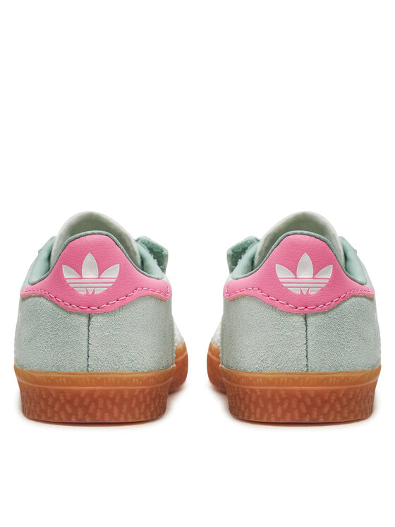 adidas gazelle silver green womens adidas Gazelle Bold Verdes y Rosas Mujer JH9668