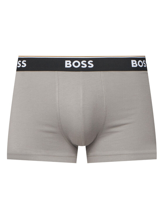 BOSS BOSS Conjunto de calzoncillos boxer Trunk 3P Power Desig 50554443 Gris