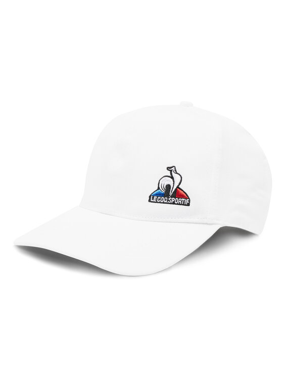 Le Coq Sportif Шапка с козирка Le Coq Sportif Ess Cap 2210536 Бял
