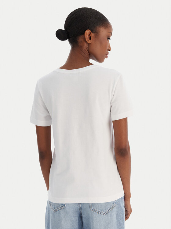 Calvin Klein Jeans Calvin Klein Jeans Camiseta Ss Monogram Vnk LV047B205G Blanco Regular Fit