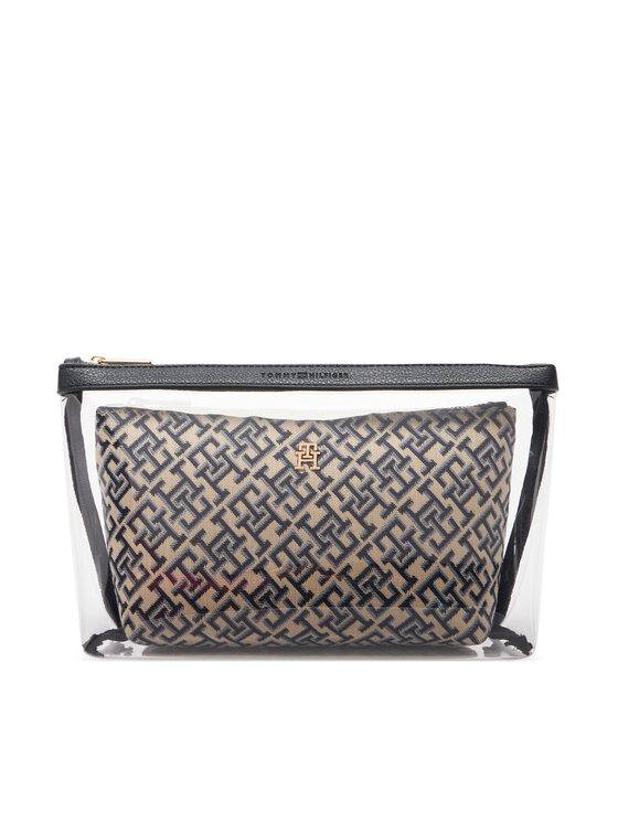 Tommy Hilfiger Set kozmetičih kovčkov Tommy Hilfiger Th Icon Washbag 2 Pack Jacq AW0AW18708 Pisana