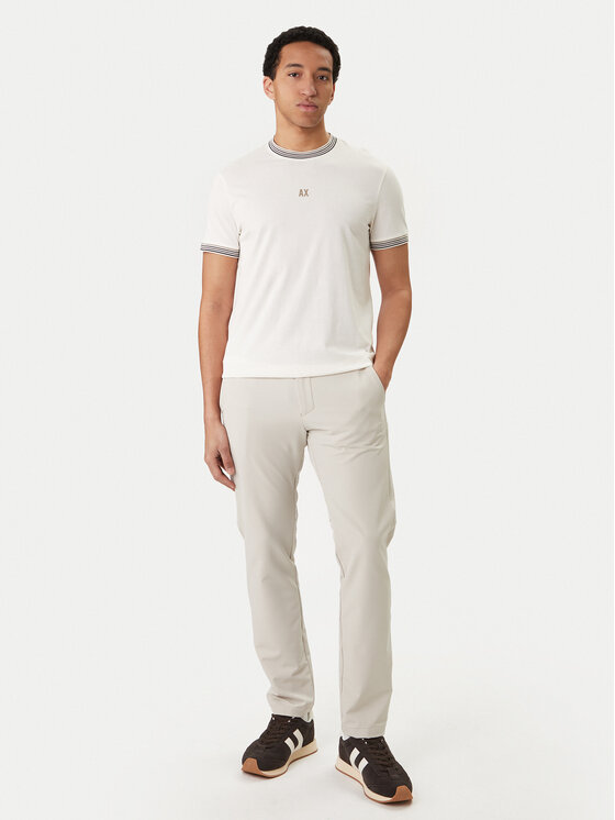 Armani Exchange Armani Exchange Camiseta XM002451 AF10356 U1074 Beis Regular Fit