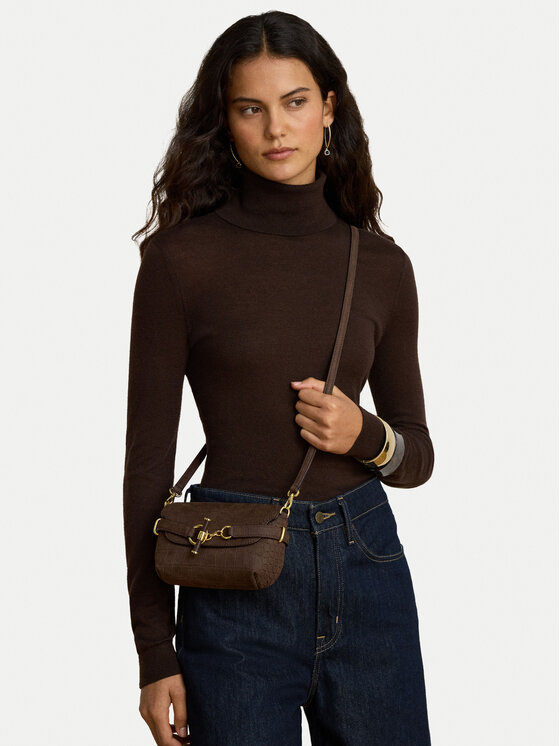 LAUREN RALPH LAUREN Táska LAUREN RALPH LAUREN 431P18466003 Sötétbarna