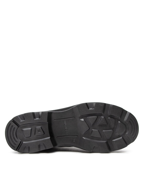 Tommy Hilfiger Ботуши Tommy Hilfiger Comfort Hilfiger Lth High Boot FM0FM04192 Черен