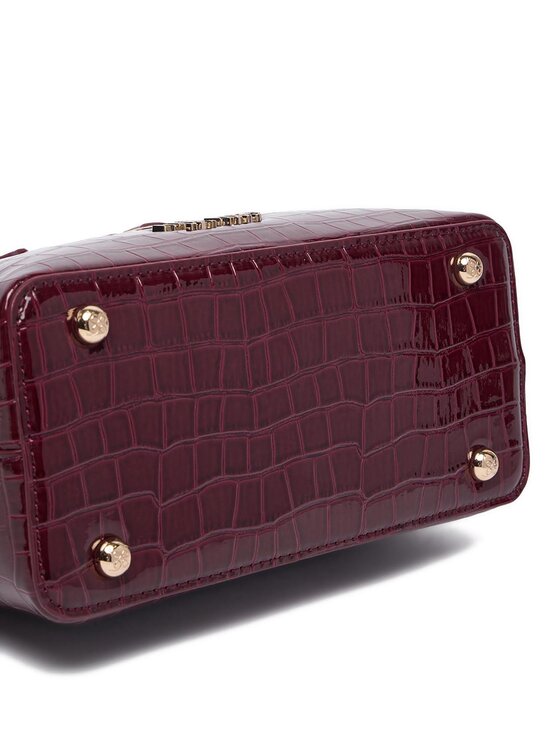 Nine West Kabelka Nine West EO-CITY GRACE-LDA9420 CROCO Tmavě červená