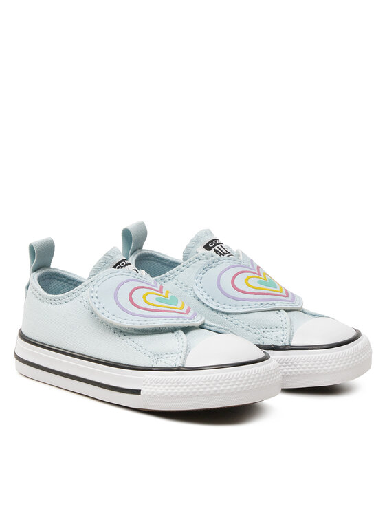 Converse Кеди Converse Chuck Taylor All Star Heart Strap Easy-On A08380C Сірий