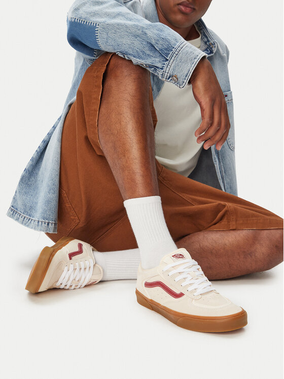 Vans Πάνινα παπούτσια Vans Rowley Classic VN000SF4I661 Κρεμ