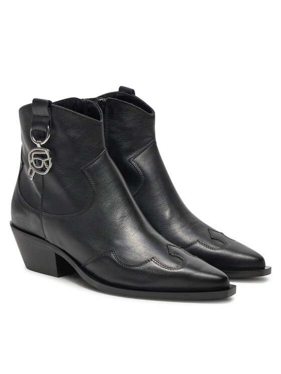 KARL LAGERFELD Ботильйони KARL LAGERFELD Kansas KL33265 Чорний