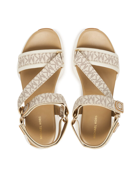 MICHAEL Michael Kors Sandały MICHAEL Michael Kors Bowie Sandal 43S6BWFA1B Kremowy