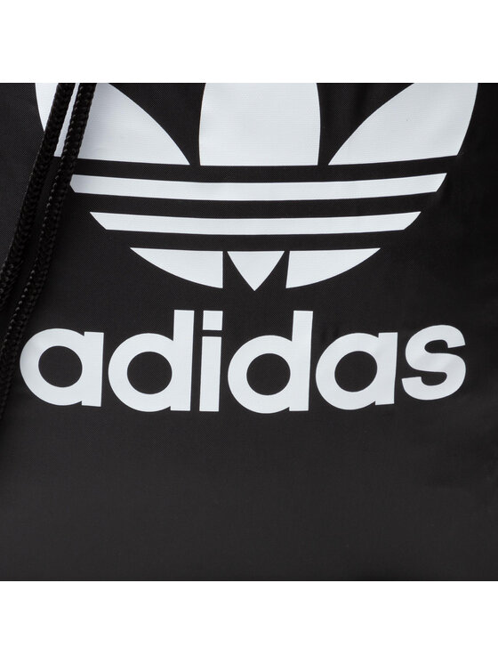 adidas Σακίδιο πλάτης πουγκί adidas Gymsack Trefoil BK6726 Μαύρο