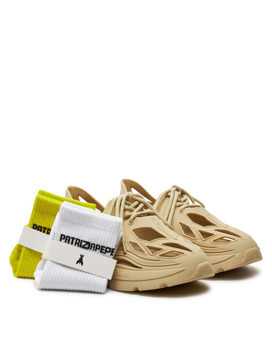 Patrizia Pepe Sneakersy Patrizia Pepe 8Z0030/V033-B182 Beżowy