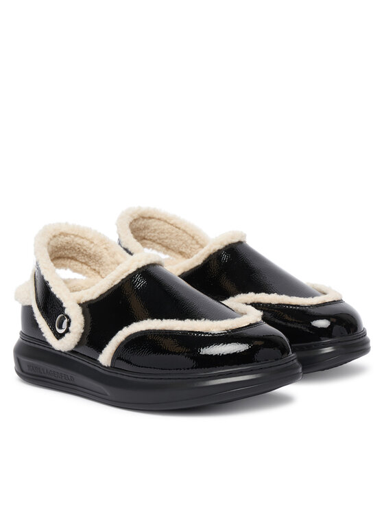 KARL LAGERFELD Śniegowce KARL LAGERFELD Kapri Kosi KL44505W Czarny