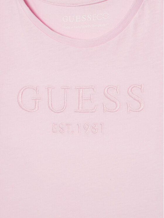 Guess Guess Camiseta J6GI17 K8HM4 Rosa Regular Fit