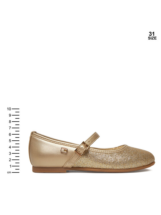 Tommy Hilfiger Ballerine Tommy Hilfiger Ballerina T4A3-33930-0572 M Oro