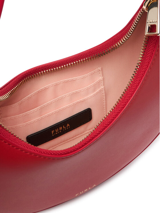 Furla Ročna torba Furla Delizia Mini WE00649 AX0733 CN 4484S Rdeča
