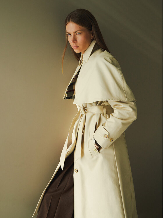 Hunter Hunter Trench Keltie HARW0014251 Bež Regular Fit